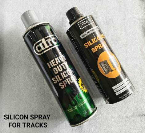 Silicon Spray For Tracks