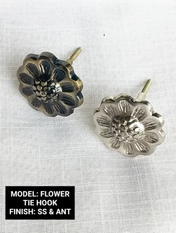 FLOWER TIE HOOK