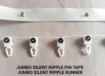 Jumbo Silent Ripple Pin Tape/Runner